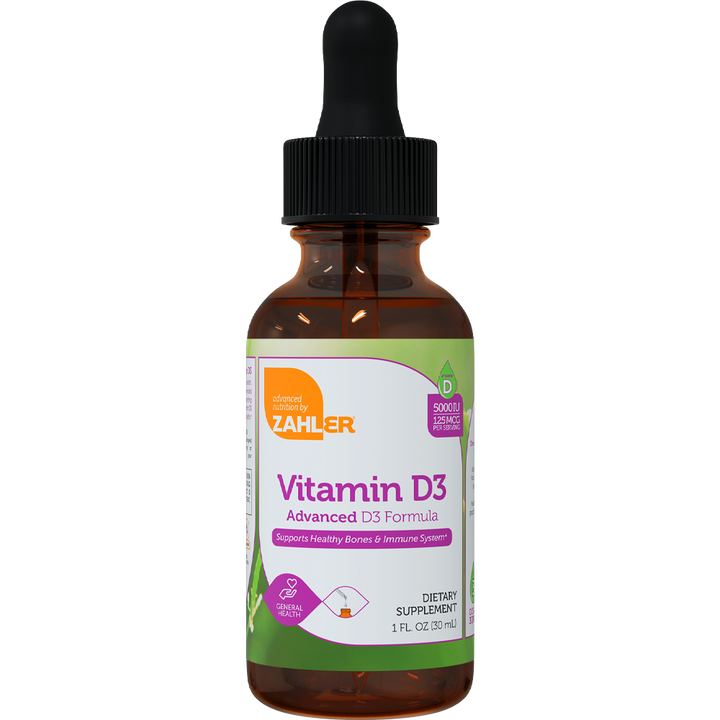 Advanced Nutrition by Zahler Vitamin D3 5000IU Liquid / 30 Milliliters