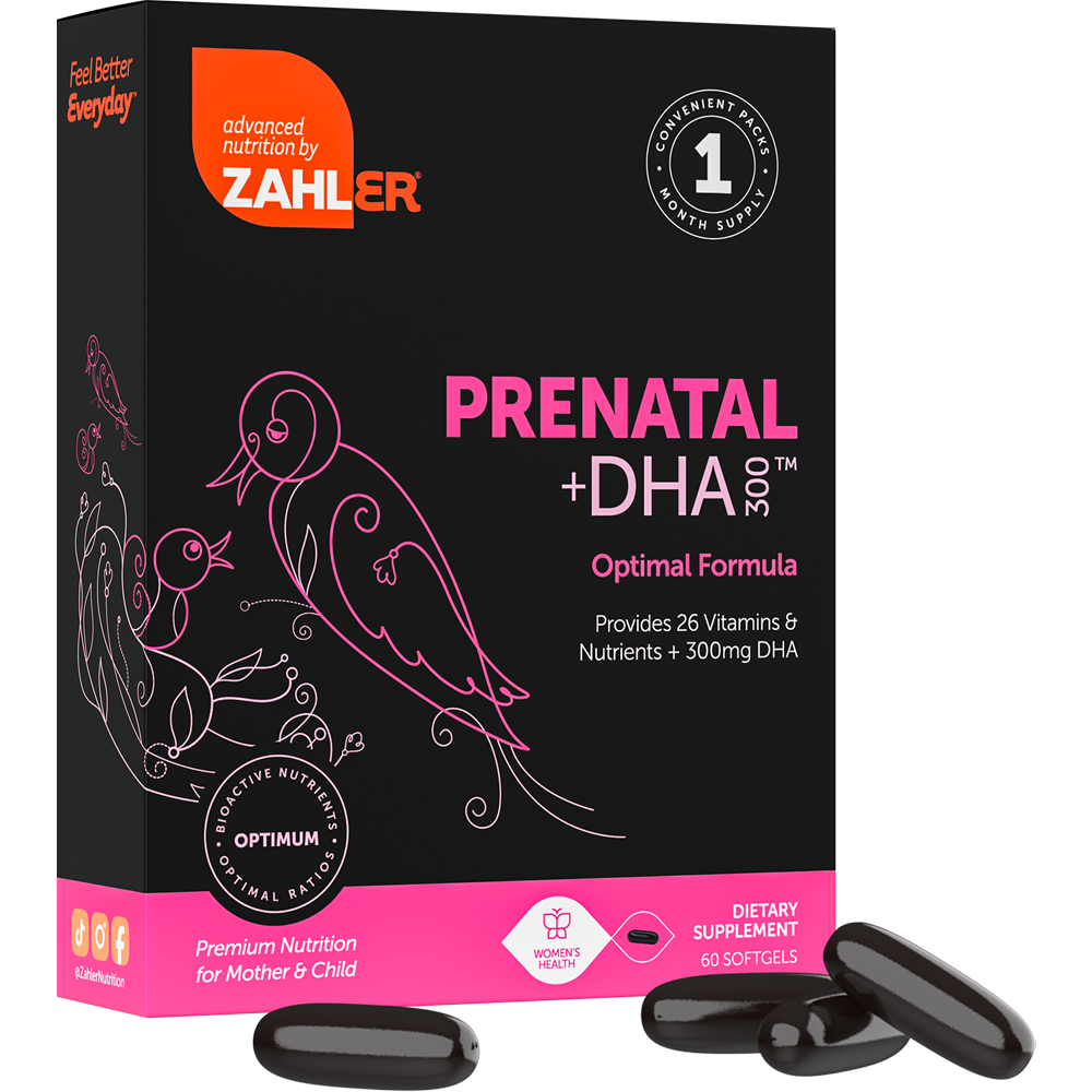 Advanced Nutrition by Zahler Prenatal +DHA 300™ / 120 Softgels