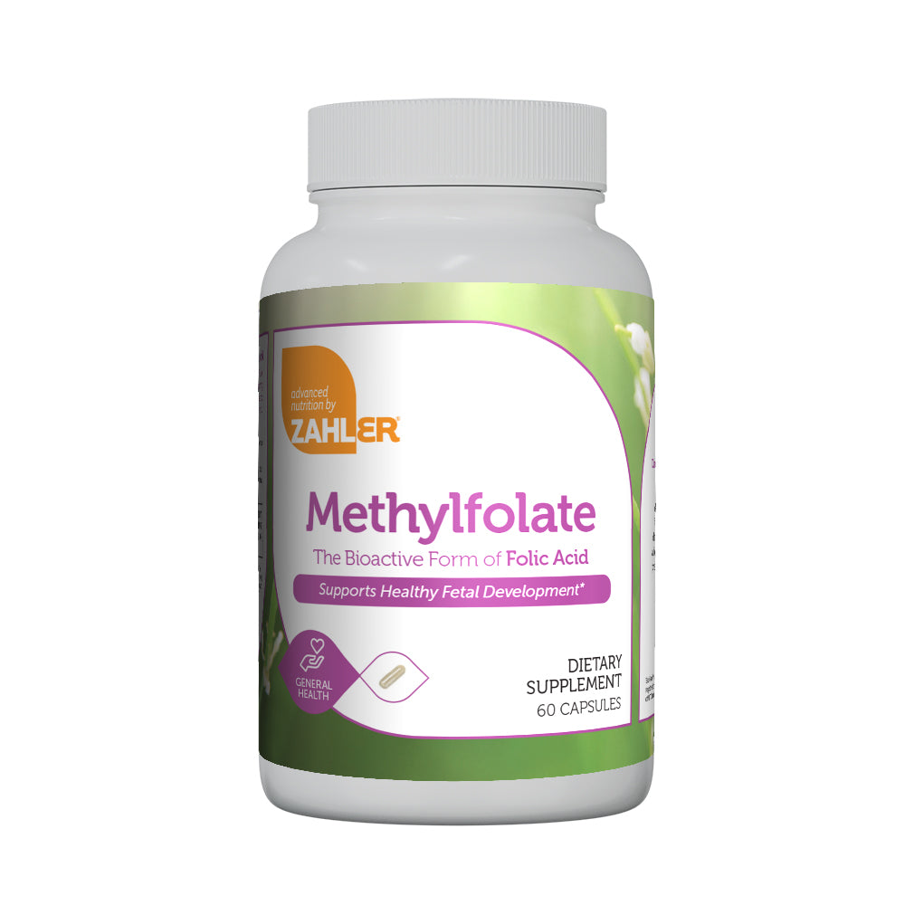Advanced Nutrition by Zahler Methylfolate / 60 Capsules