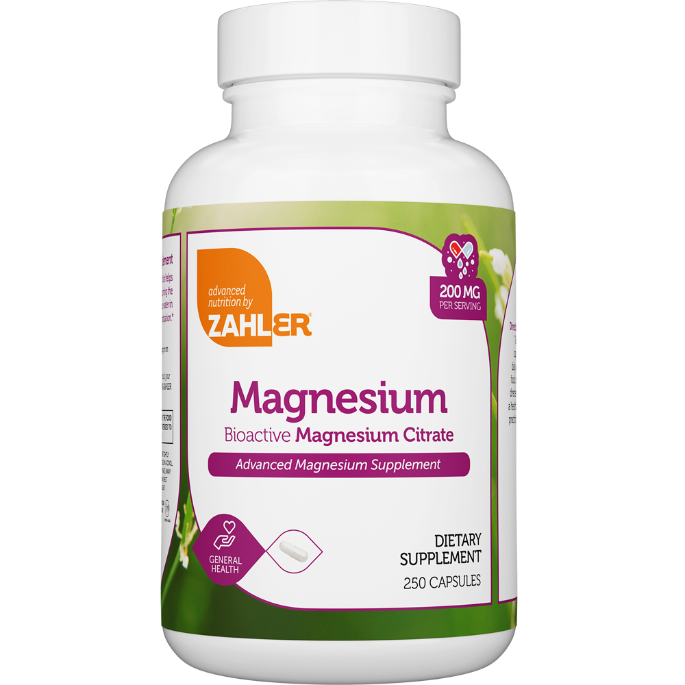 Advanced Nutrition by Zahler Magnesium / 250 Capsules