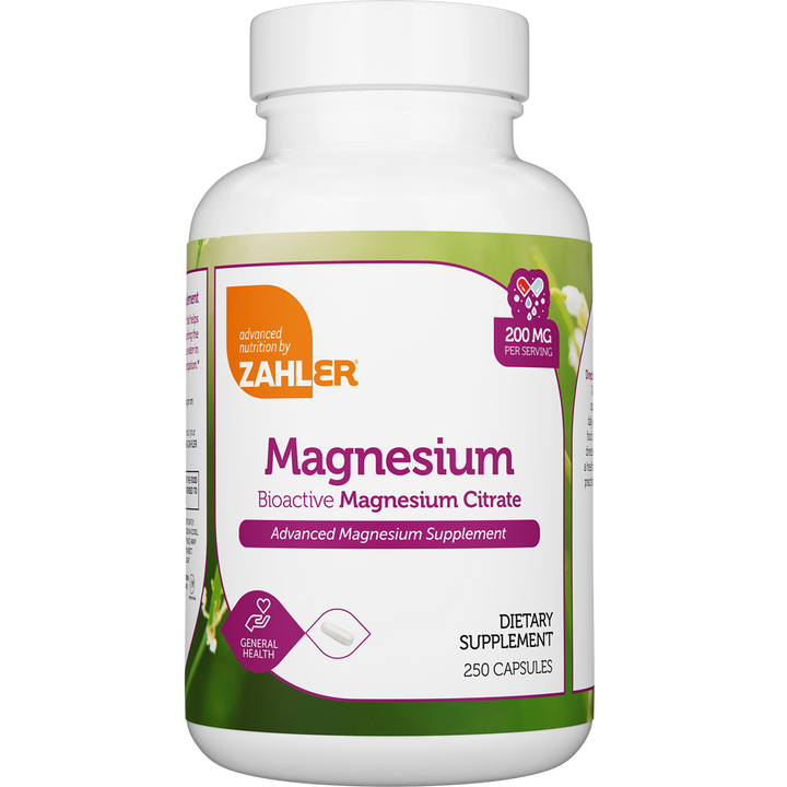 Advanced Nutrition by Zahler Magnesium / 250 Capsules