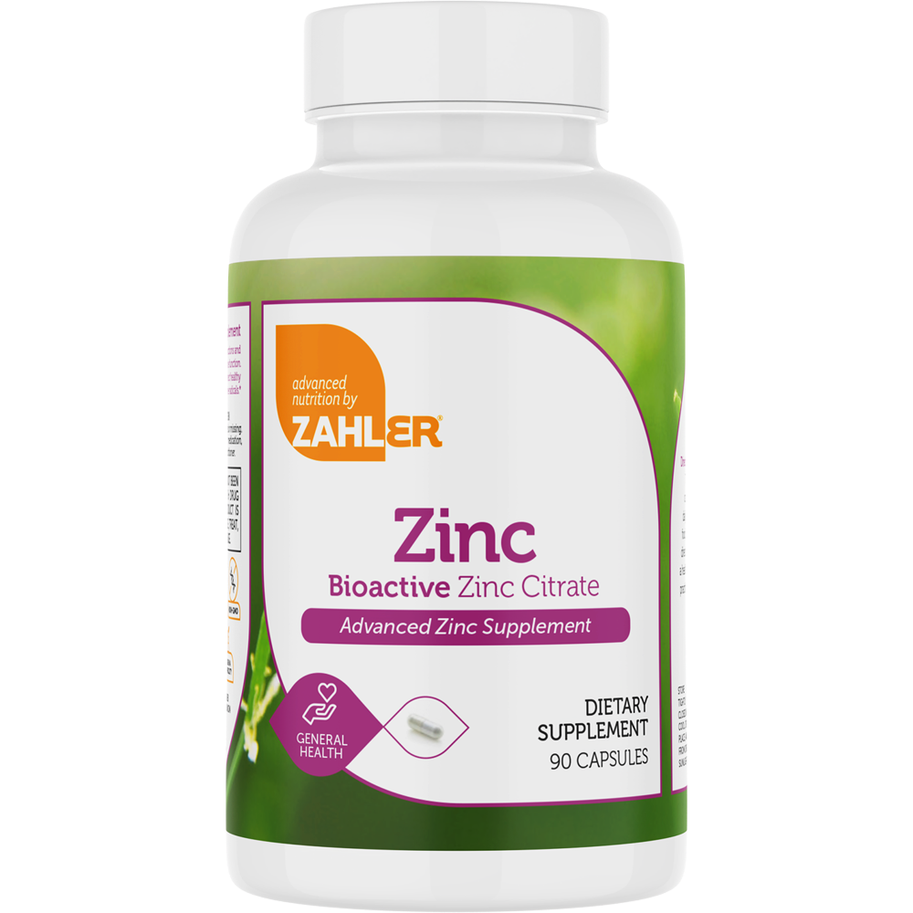 Advanced Nutrition by Zahler Zinc Capsules