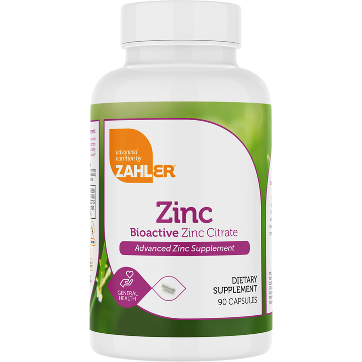 Advanced Nutrition by Zahler Zinc Capsules