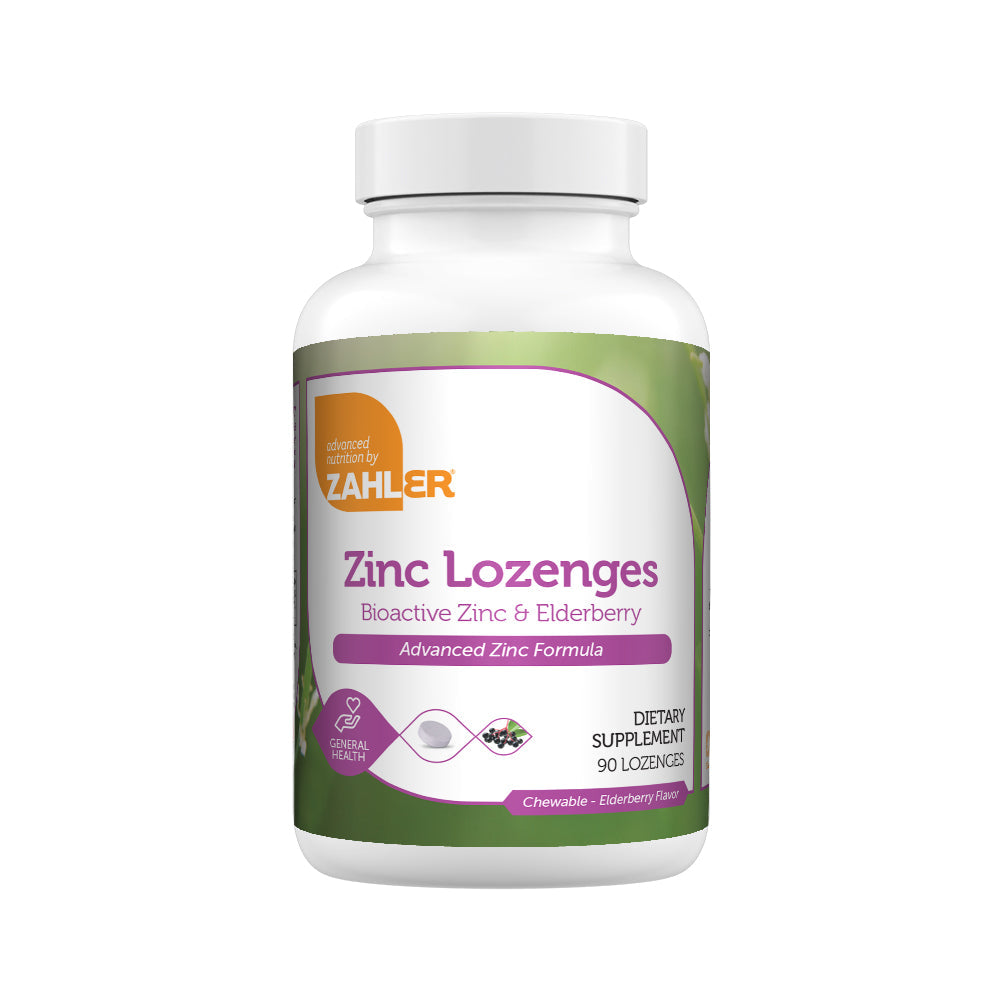 Advanced Nutrition by Zahler Zinc+Elderberry Chewables / 90 lozenges