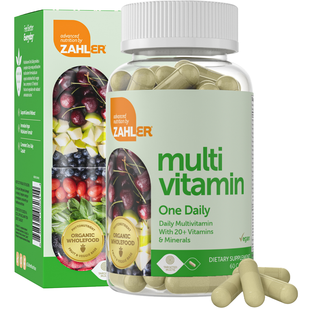 Advanced Nutrition by Zahler Multivitamin One Daily / 60 capsules