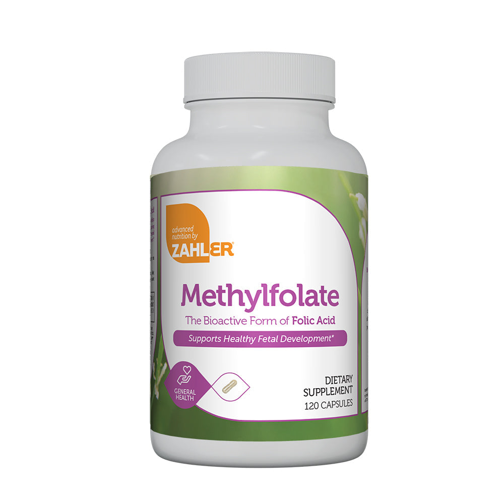 Advanced Nutrition by Zahler Methylfolate / 120 Capsules