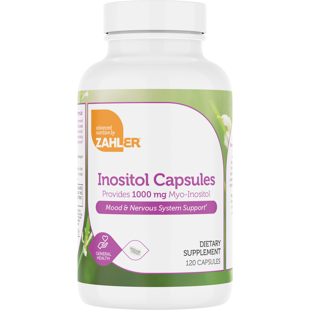Advanced Nutrition by Zahler Inositol / 120 capsules