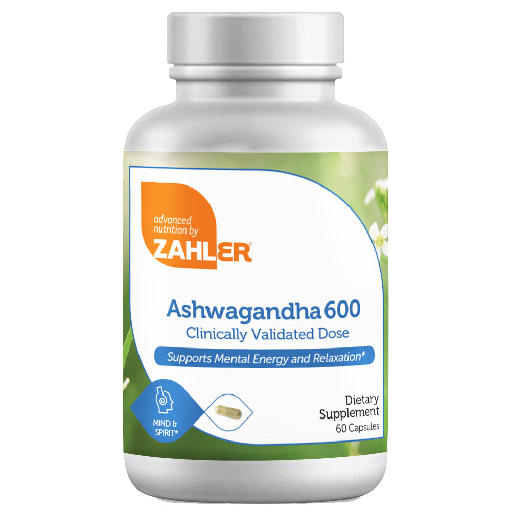 Advanced Nutrition by Zahler Ashwagandha / 60 capsules