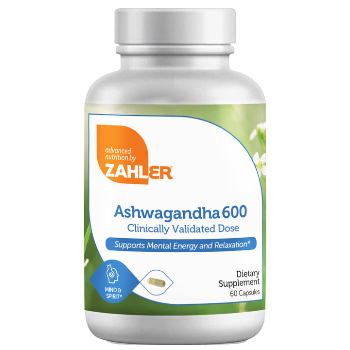 Advanced Nutrition by Zahler Ashwagandha / 60 capsules