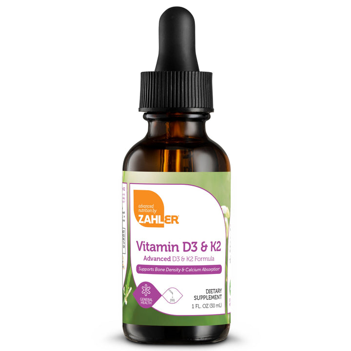 Advanced Nutrition by Zahler Vitamin D3 &amp; K2 Liquid