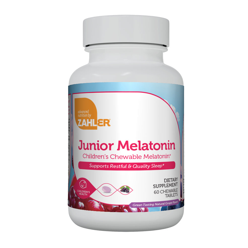 Advanced Nutrition by Zahler Junior Melatonin / 60 Chewable Tablets