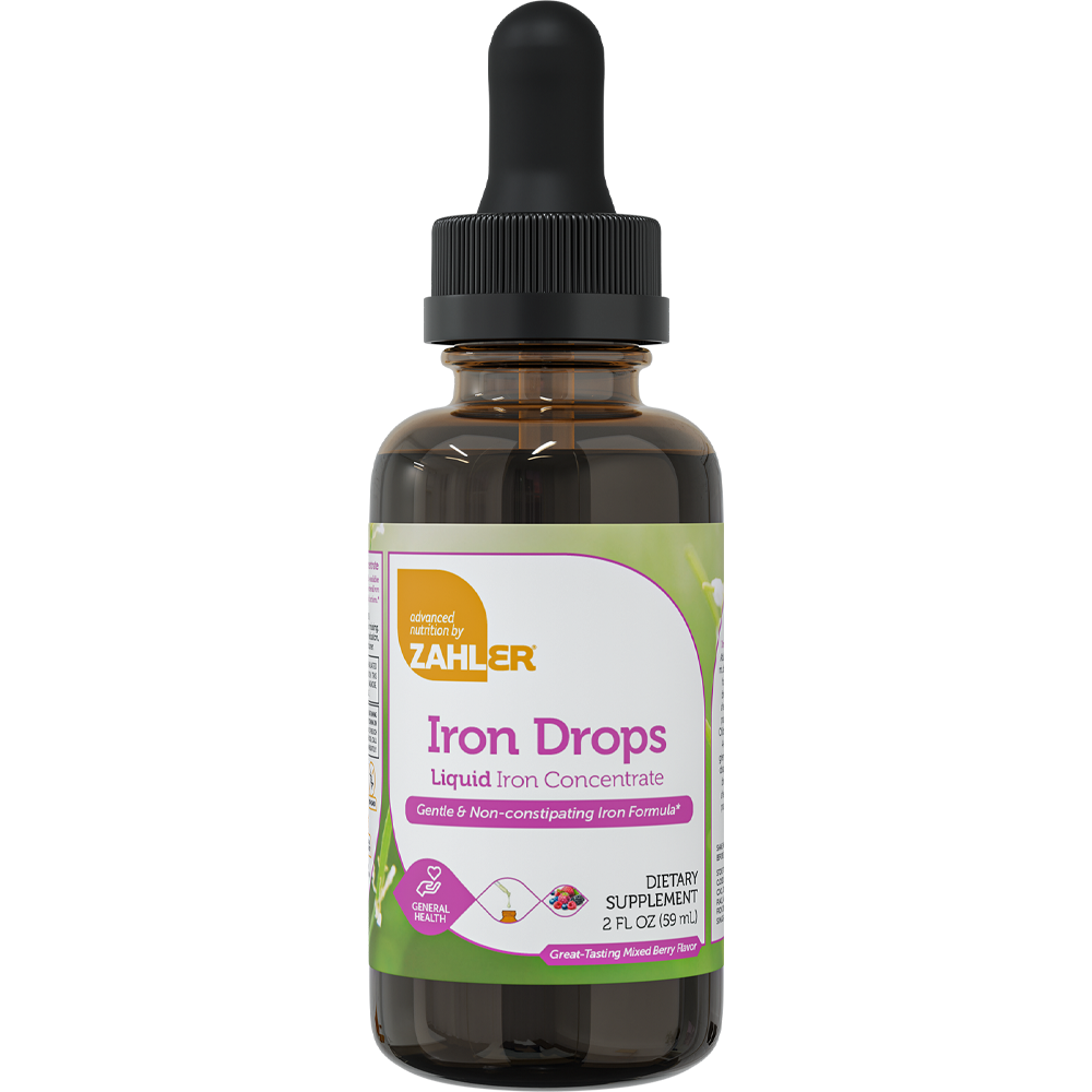 Advanced Nutrition by Zahler Iron Drops
