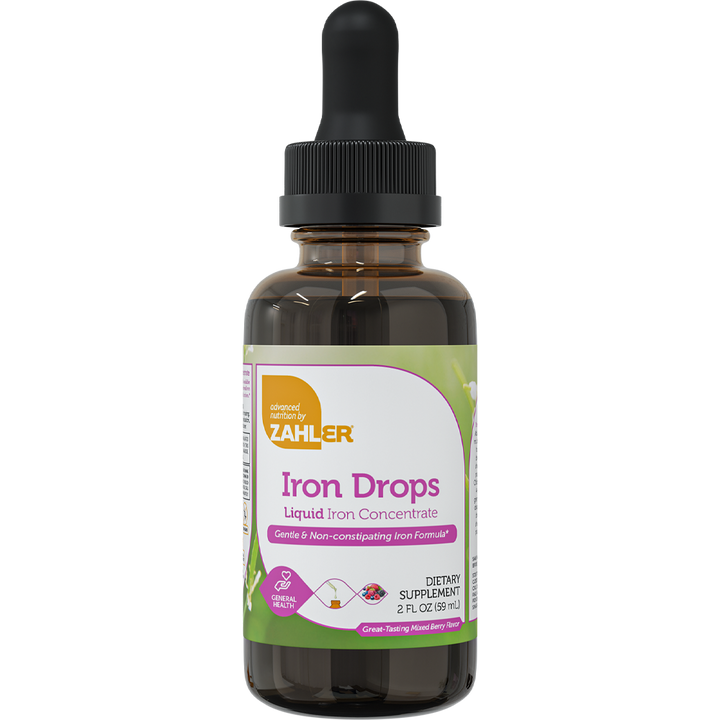 Advanced Nutrition by Zahler Iron Drops