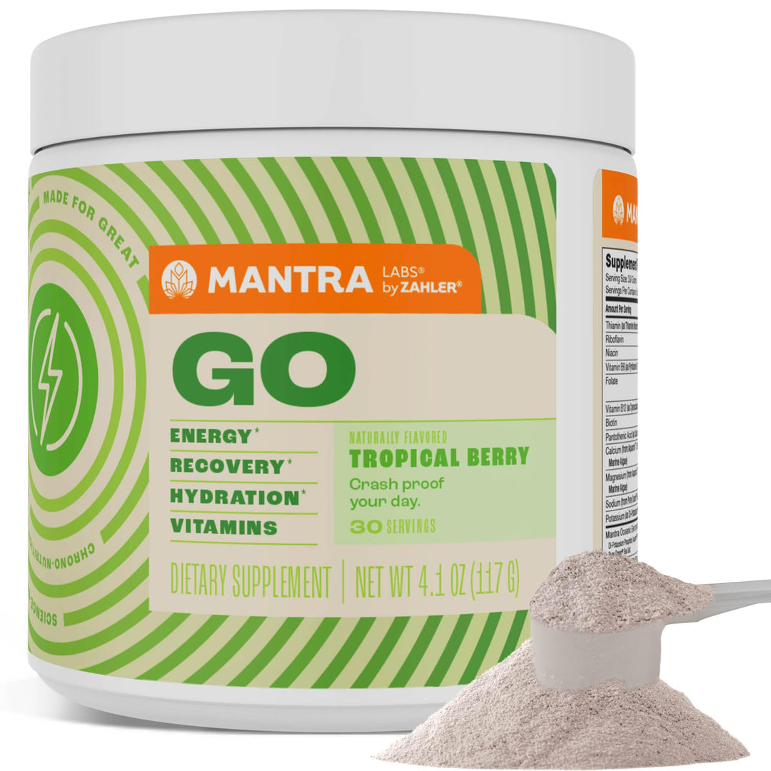 Advanced Nutrition by Zahler Go The Pre-Workout Energy Booster Supplement