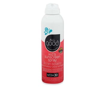 All Good SPF30 Kid's Sunscreen Spray / 6 Ounces