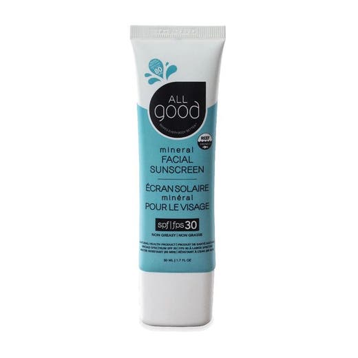 All Good 30 SPF Facial Sunscreen Lotion / 1.7 Ounces