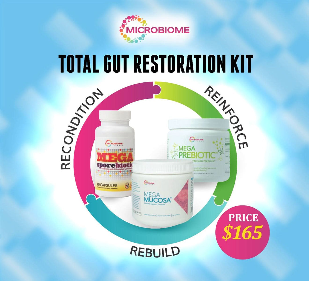 Microbiome Labs Total Gut Restoration – Kit 1 / 1 kit