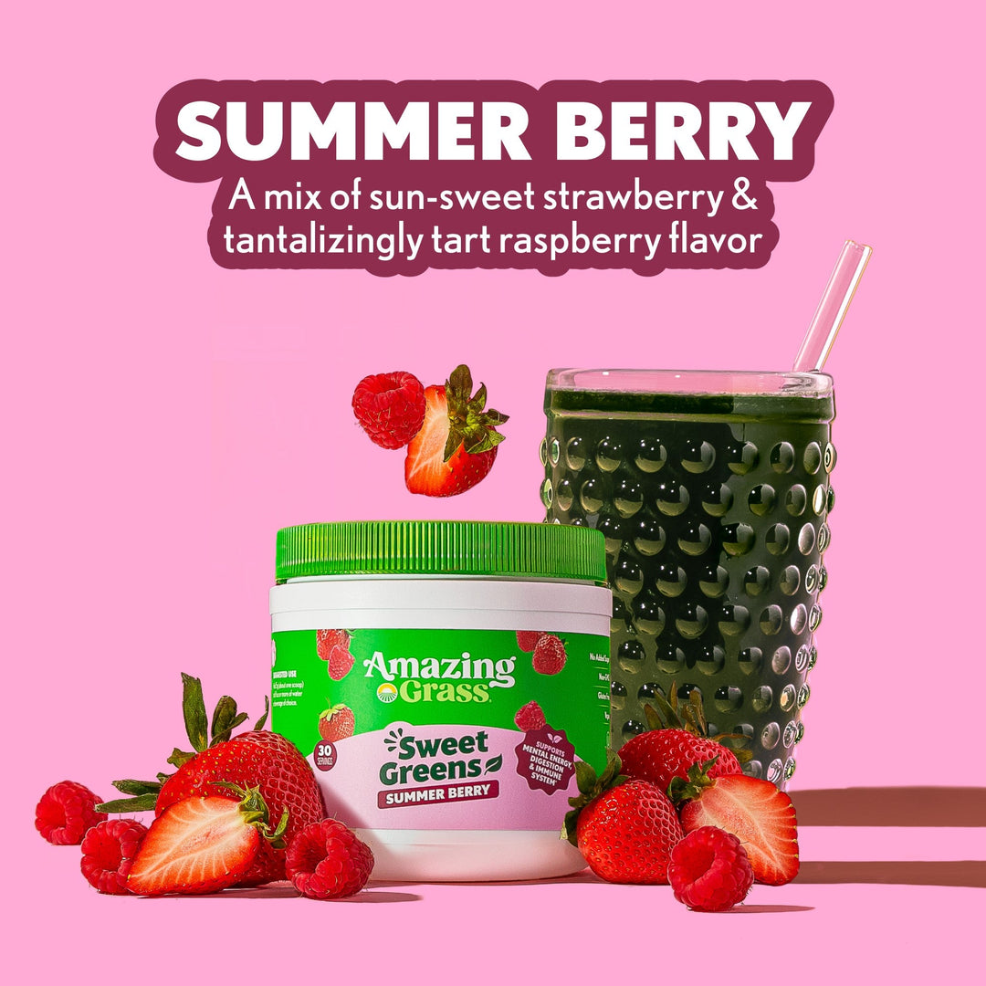 Amazing Grass Sweet Greens Summer Berry / 25 Servings