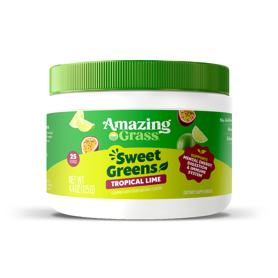 Amazing Grass Sweet Greens Tropical Lime / 25 Serving