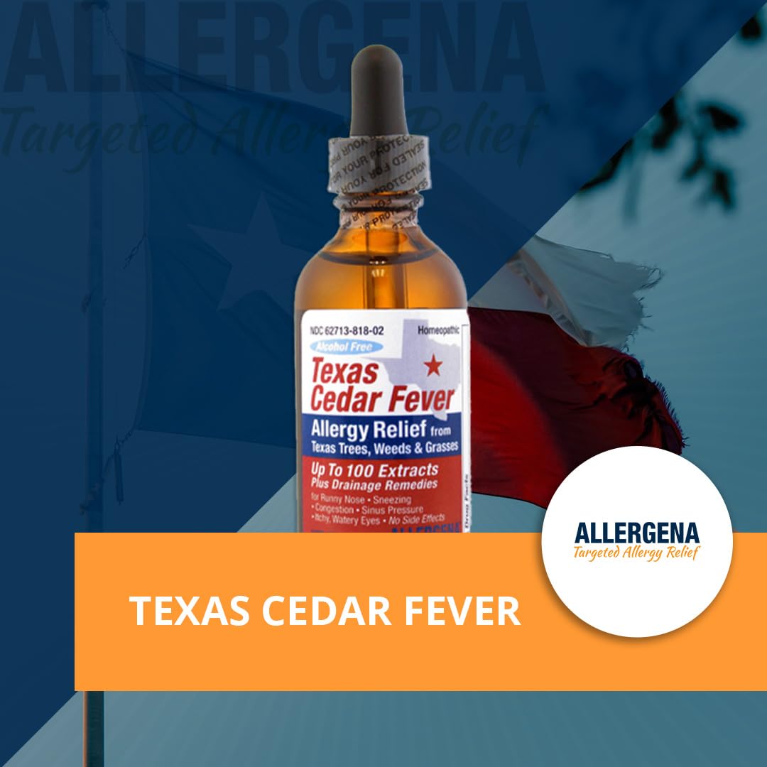 PROGENA - Allergena Texas Cedar Fever (2 FL Ounce) - The Oasis of Health