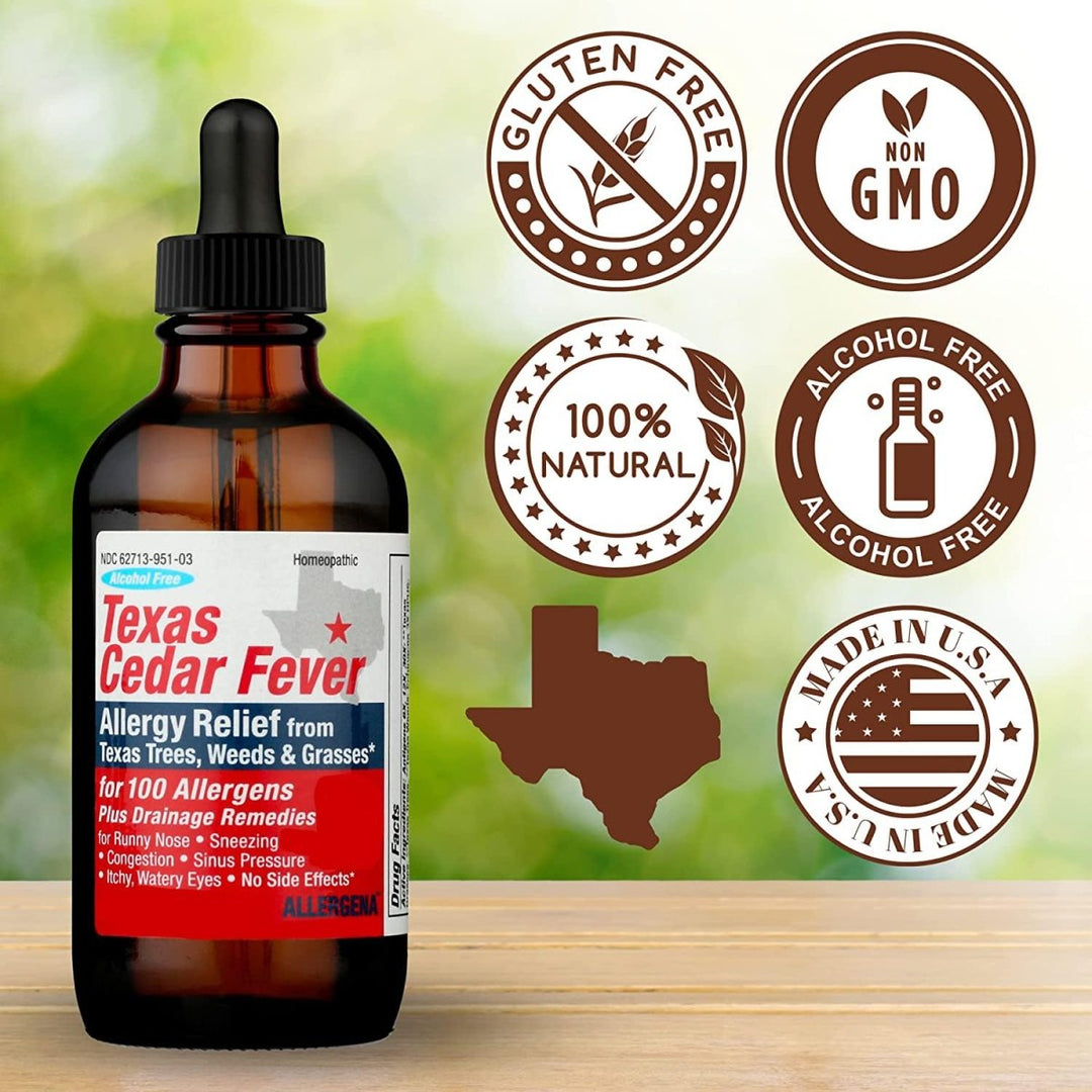 PROGENA - Allergena Texas Cedar Fever (2 FL Ounce) - The Oasis of Health