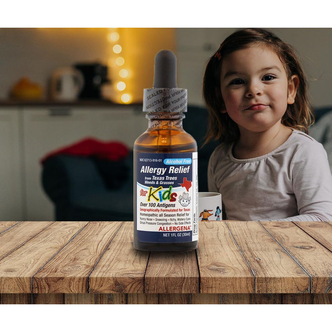 PROGENA - Allergena Texas Trees for Kids (1 Fl Ounce) - The Oasis of Health