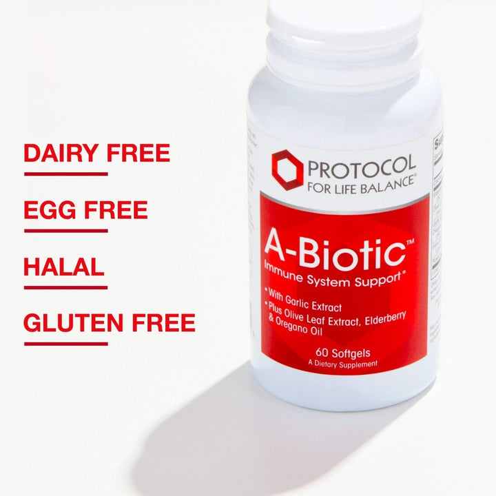 Protocol For Life Balance A - Biotic 60 Softgels P1811 - The Oasis of Health