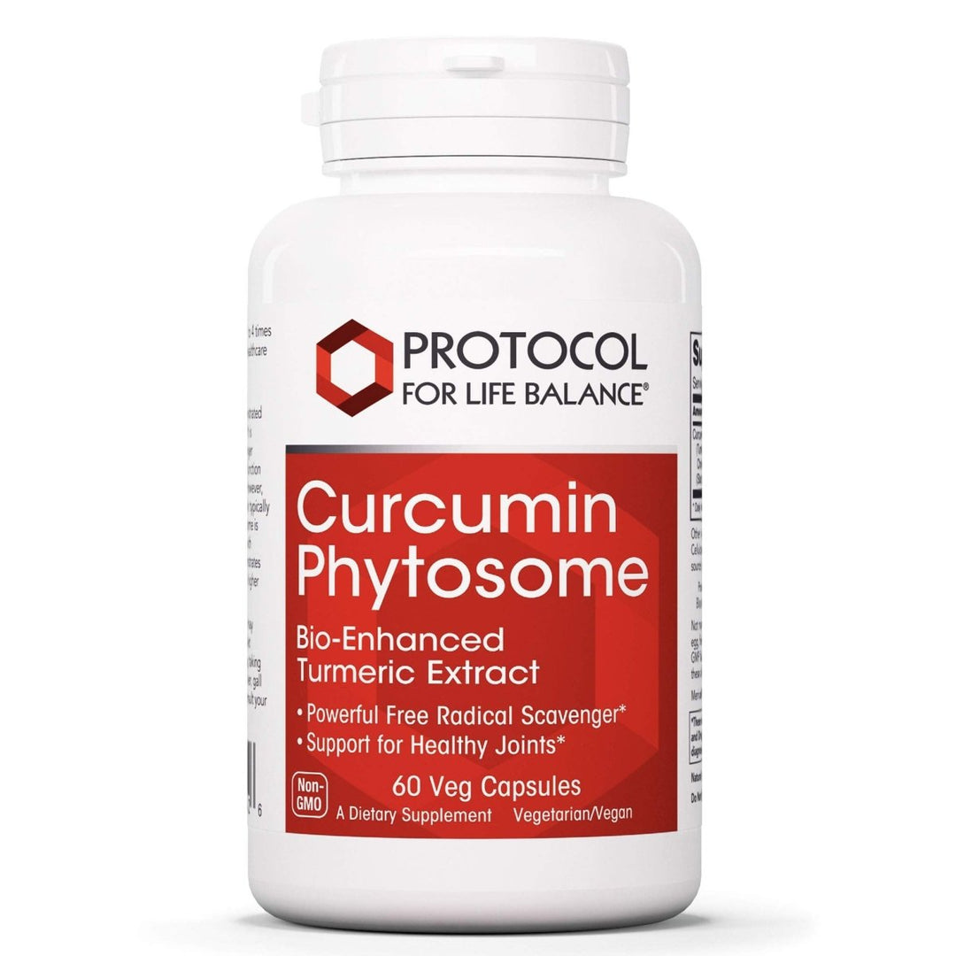 Protocol For Life Balance Curcumin Phytosome Bio - Enhanced Turmeric Extract 60 Vcaps - P4642 - The Oasis of Health