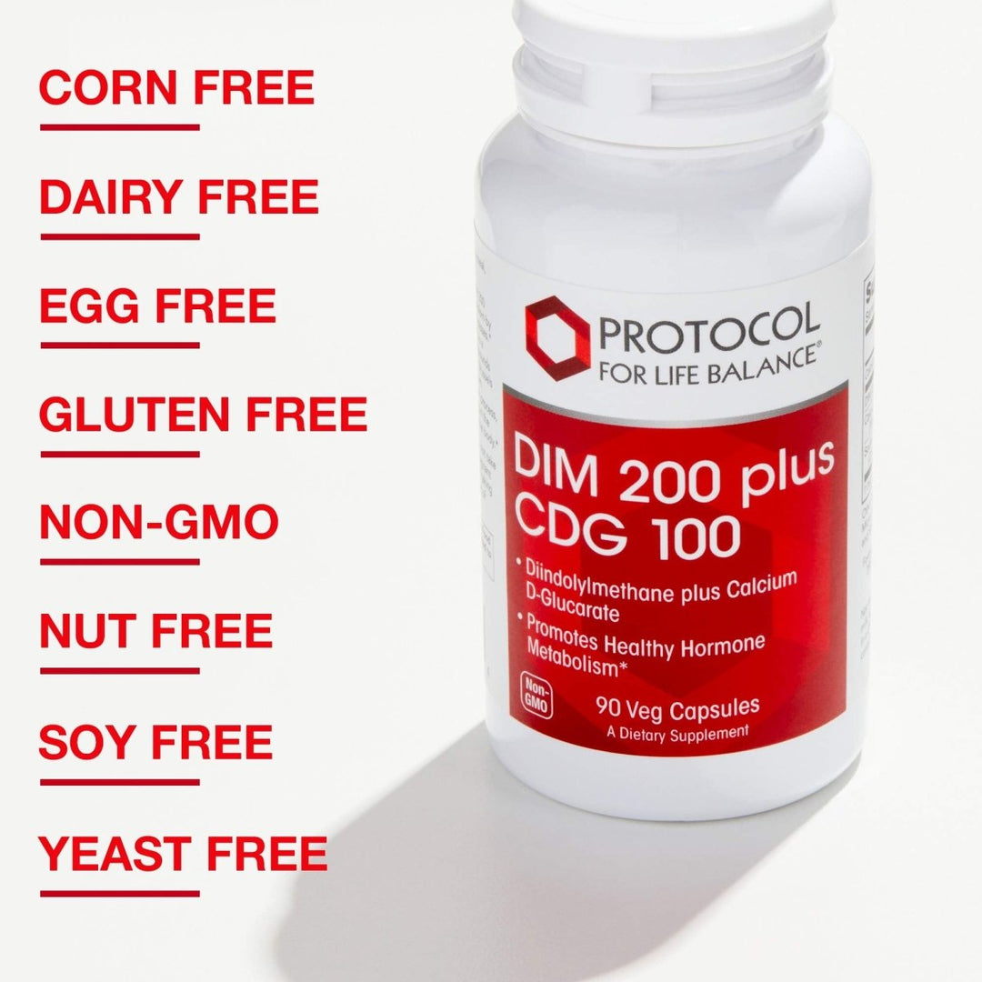 Protocol For Life Balance DIM 200 Plus CDG 90 Capsules P3049 - The Oasis of Health