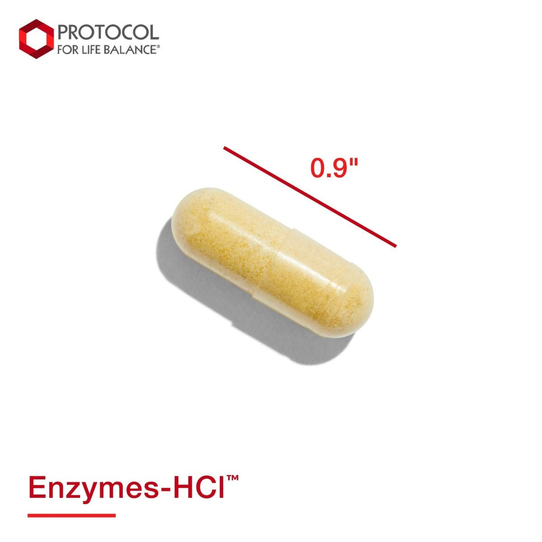 Protocol for Life Balance Enzymes - HCL 120 Capsules - P2963 - The Oasis of Health