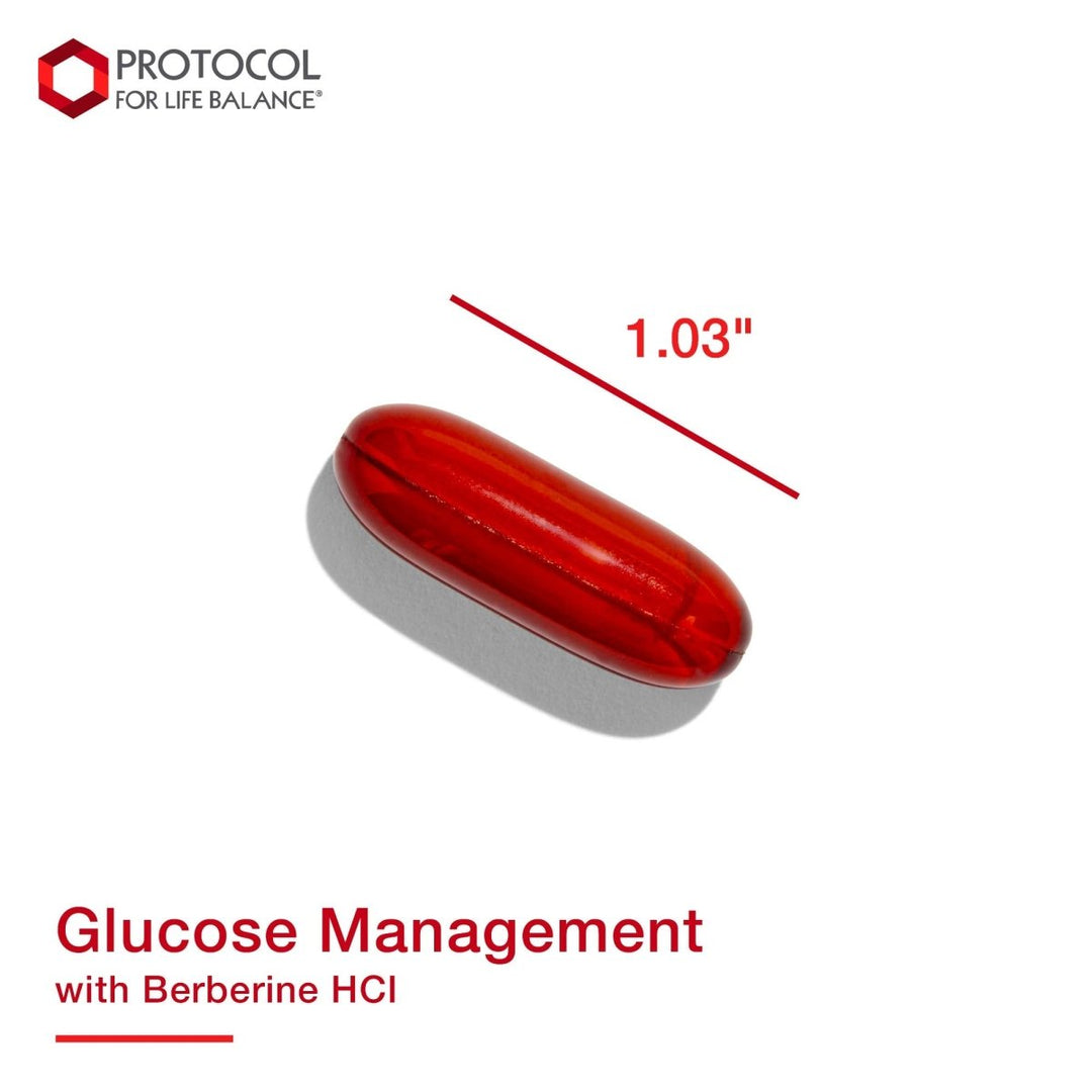 Protocol for Life Balance Glucose Management with Berberine HCL 90 Softgels - P4600 - The Oasis of Health