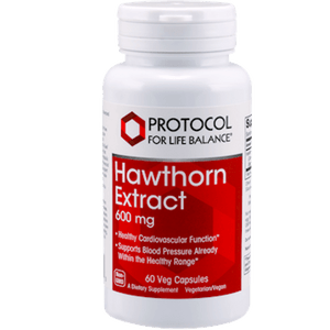 Protocol For Life Balance Hawthorn Extract 600 Mg 60 Vcaps - The Oasis of Health