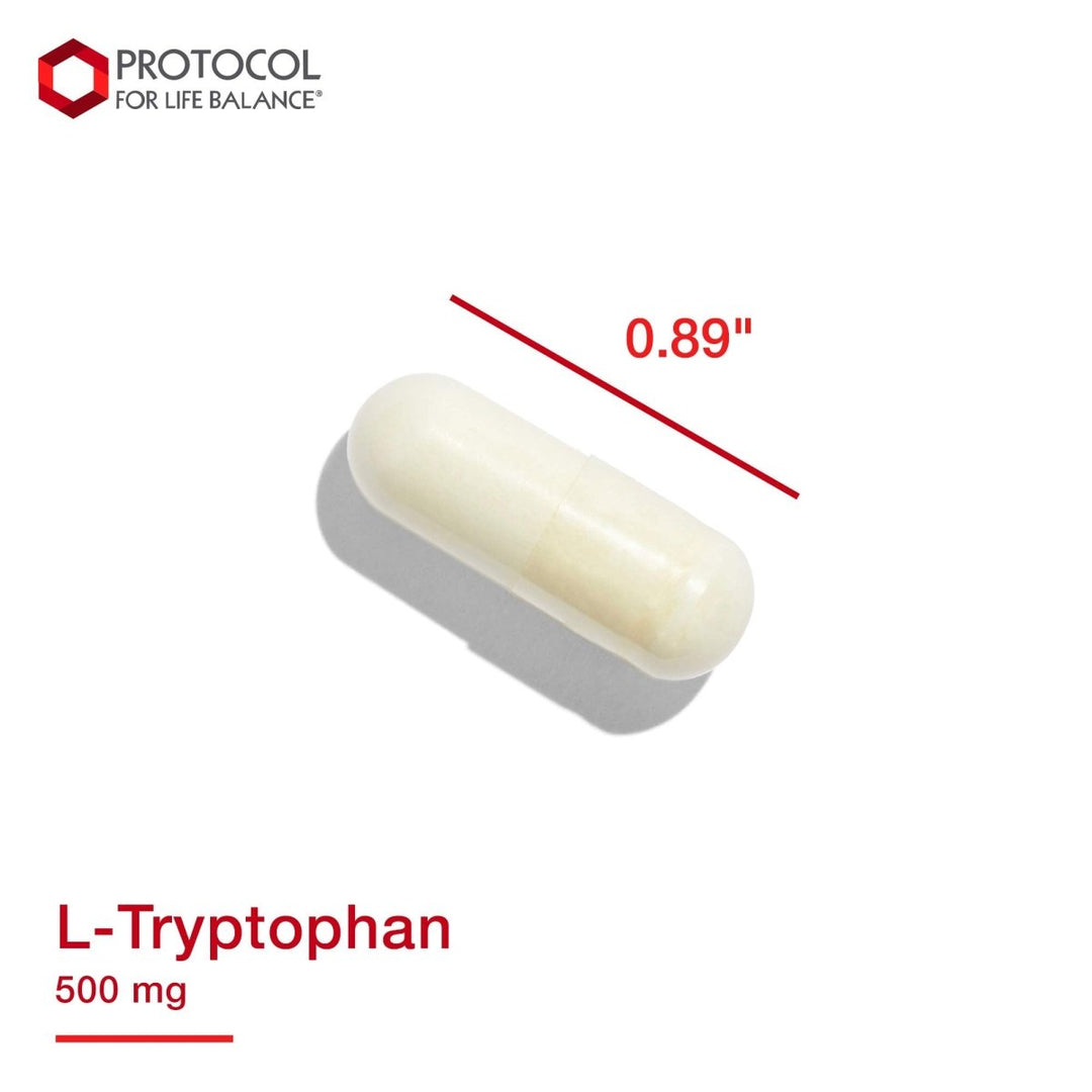 Protocol For Life Balance L - TryptoPhan 500 Mg 120 Vcaps - P0167 - The Oasis of Health