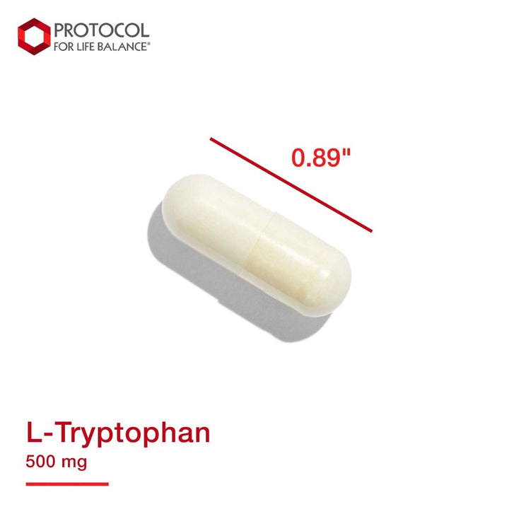 Protocol For Life Balance L - TryptoPhan 500 Mg 120 Vcaps - P0167 - The Oasis of Health