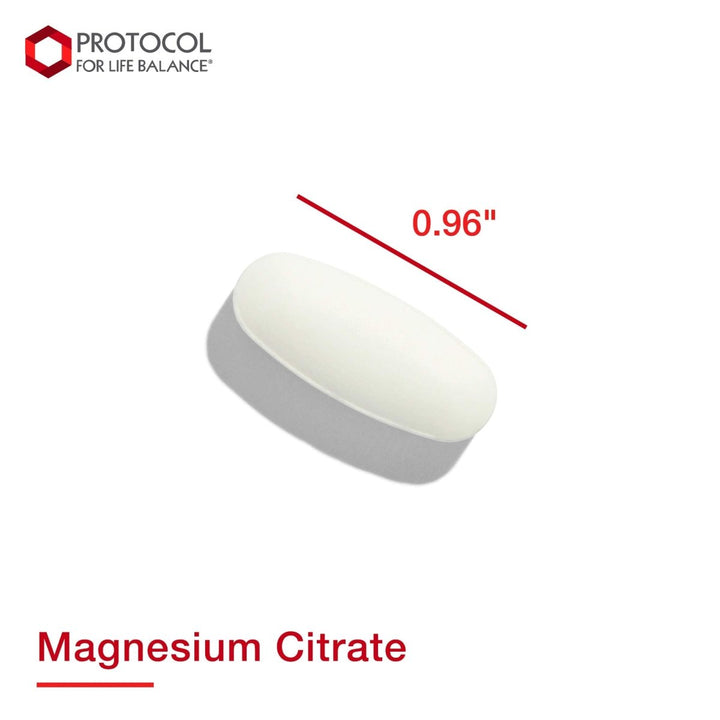 Protocol for Life Balance Magnesium Citrate 400mg 100 Tablets - P1290 - The Oasis of Health