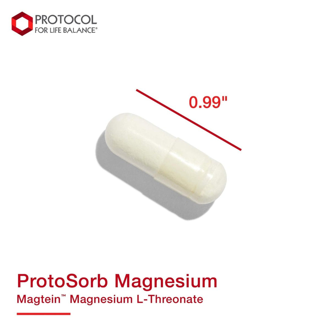 Protocol For Life Balance Magtein Magnesium L - Threonate (Formerly Protosorb Magnesium) 90 Vcaps - P2390 - The Oasis of Health