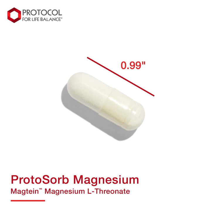 Protocol For Life Balance Magtein Magnesium L - Threonate (Formerly Protosorb Magnesium) 90 Vcaps - P2390 - The Oasis of Health