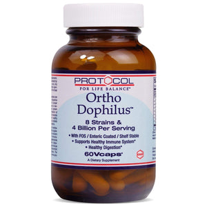 Protocol For Life Balance Ortho Dophilus 8 Strains 4 Billion 60 Vcaps - P2912 - The Oasis of Health