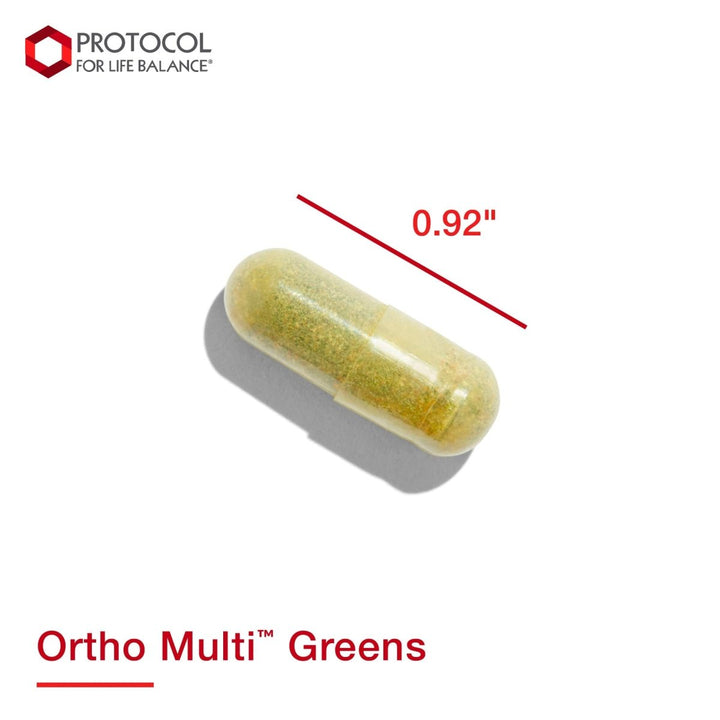 Protocol For Life Balance Ortho Multi Greens Iron - Free 180 Vcaps - P3788 - The Oasis of Health