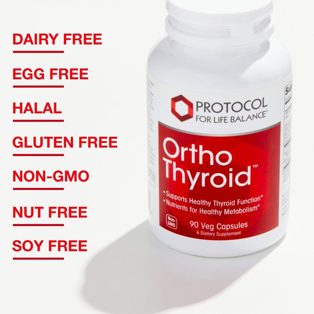 Protocol For Life Balance Ortho Thyroid 90 Vcaps - P3368 - The Oasis of Health