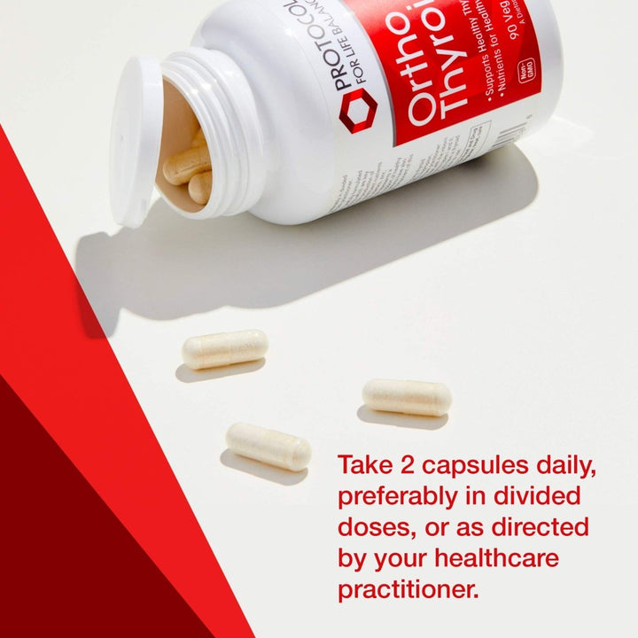 Protocol For Life Balance Ortho Thyroid 90 Vcaps - P3368 - The Oasis of Health