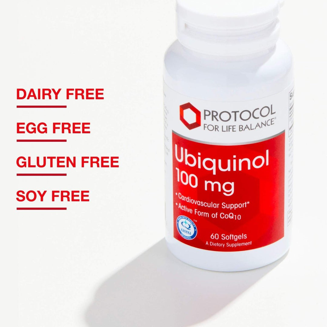 Protocol For Life Balance Ubiquinol 100 Mg 60 Softgels - P3142 - The Oasis of Health