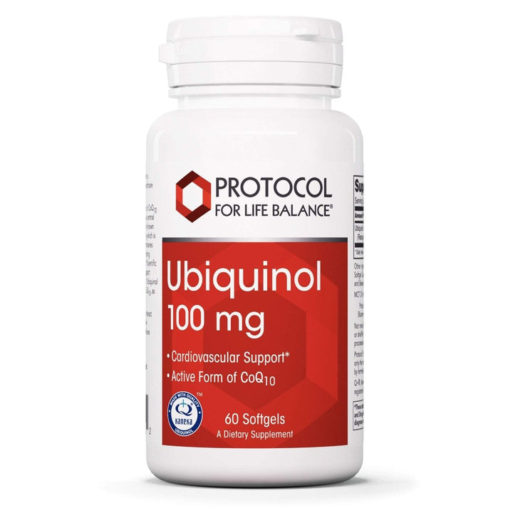 Protocol For Life Balance Ubiquinol 100 Mg 60 Softgels - P3142 - The Oasis of Health