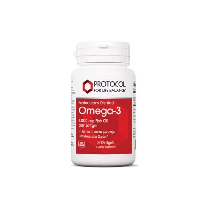 PROTOCOL FOR LIFE BALANCE - Ultra Omega - 3 (180 EPA / 120 DHA) - 30 Softgels - The Oasis of Health