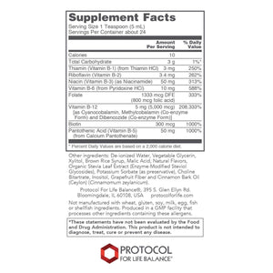 Protocol For Life Balance Vitamin B - 12 5000mcg Liquid 4oz - The Oasis of Health