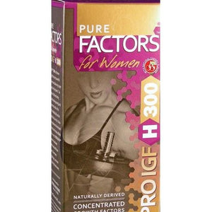 Pure Solutions - Pure Factors For Women Pro IGF H 300 From Deer Velvet Antler Extract - 1 fl. oz. - The Oasis of Health