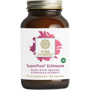 Pure Synergy - SuperPure Echinacea Organic Extract - 60 Capsules - The Oasis of Health