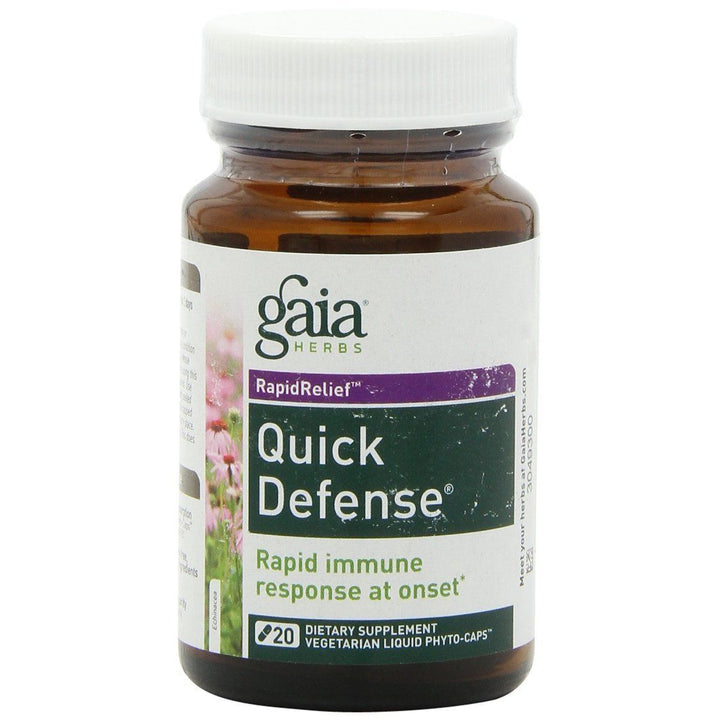 Quick Defense Gaia Herbs 20 VCaps - The Oasis of Health