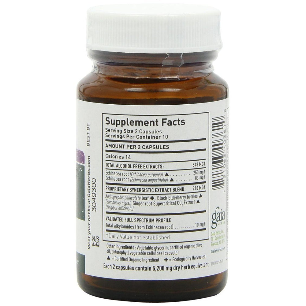 Quick Defense Gaia Herbs 20 VCaps - The Oasis of Health