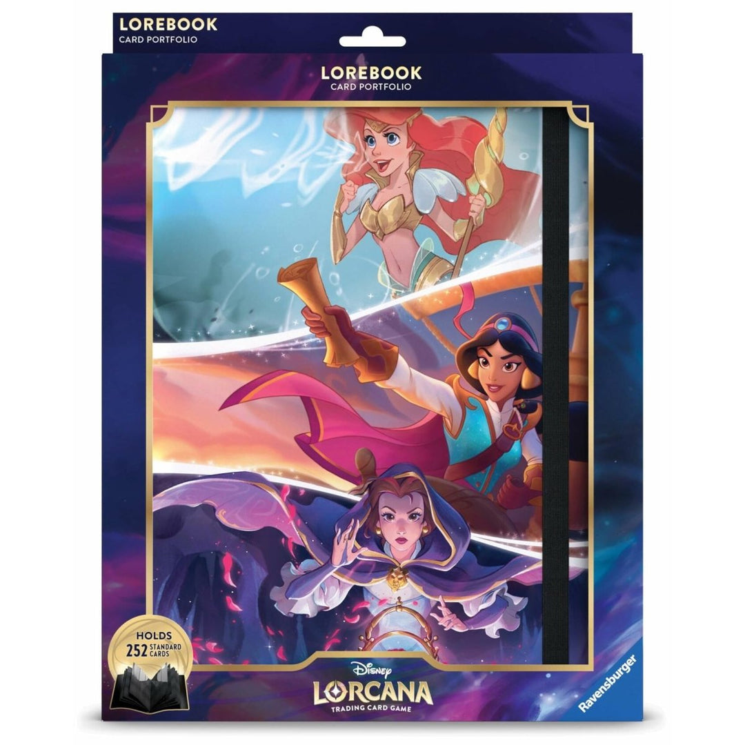 Ravensburger Disney Lorcana TCG Princess Card Portfolio | Holds Up to 252 Cards | Premium Storage | Stylish Protection | Ideal for Collectors & Players | Ages 8+ - The Oasis of Health